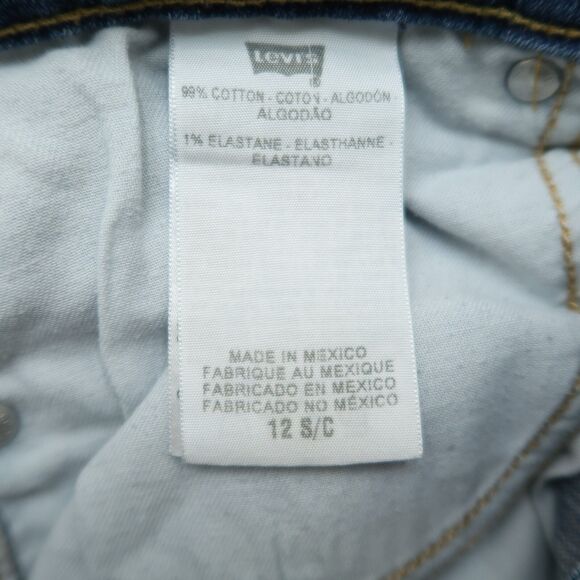 Levi's 515 Jeans Women's Size 12S Blue Mid-Rise Bootcut Denim Pants 28.5" Inseam - Picture 7 of 15